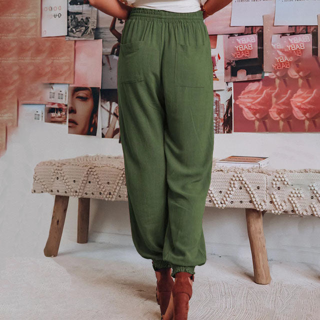 Kaeli – Elegant Pants with Adjustable Waist