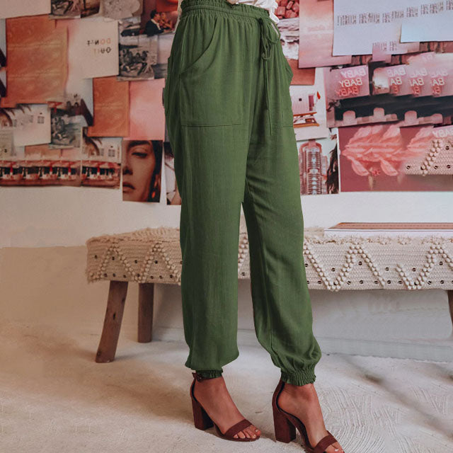 Kaeli – Elegant Pants with Adjustable Waist