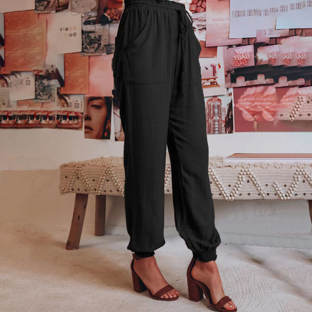 Kaeli – Elegant Pants with Adjustable Waist
