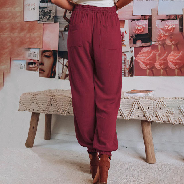 Kaeli – Elegant Pants with Adjustable Waist