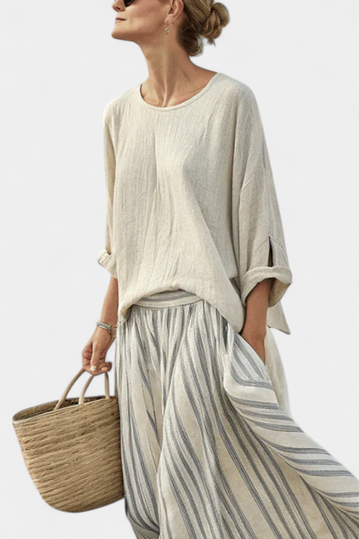 Aspen | Beige Two-Piece Set
