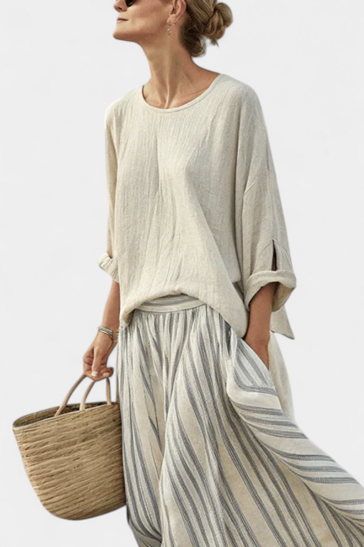 Aspen | Beige Two-Piece Set