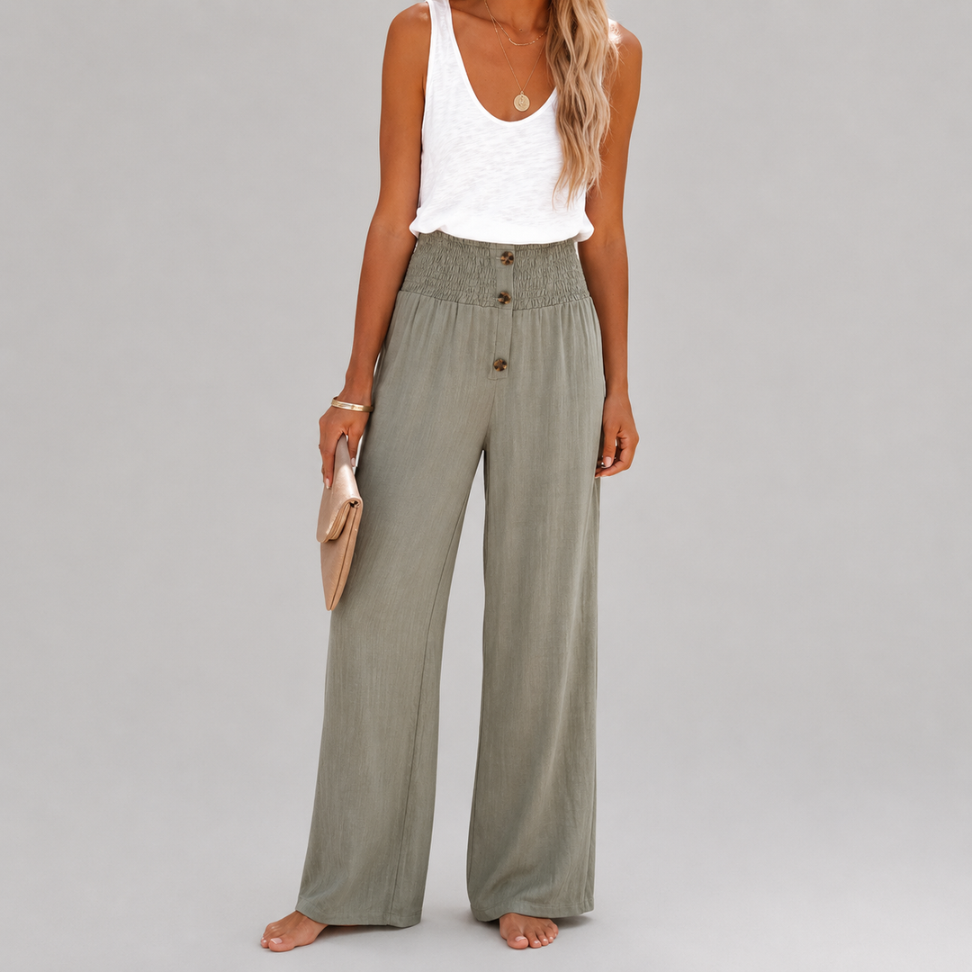 Riana - High Waist Relax Pants