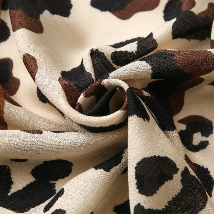 Briar | Casual Leopard Print Scarf