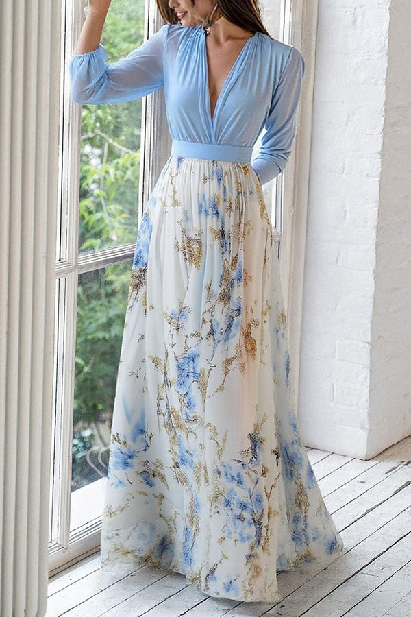 Esmy™ - Elegant Maxi Dress with Figure-Hugging Silhouette