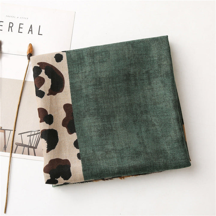 Briar | Casual Leopard Print Scarf