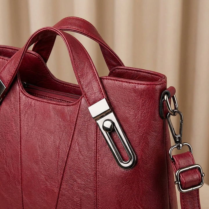 Sienna | Classic Leather Handbag