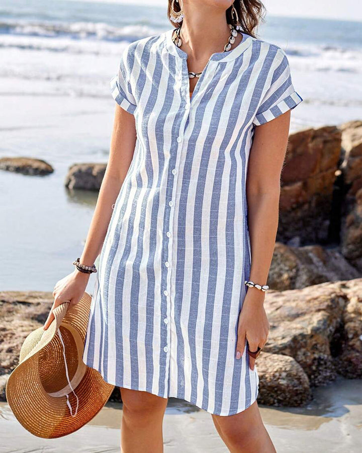 Janie™ – Stylish Shirt Dress