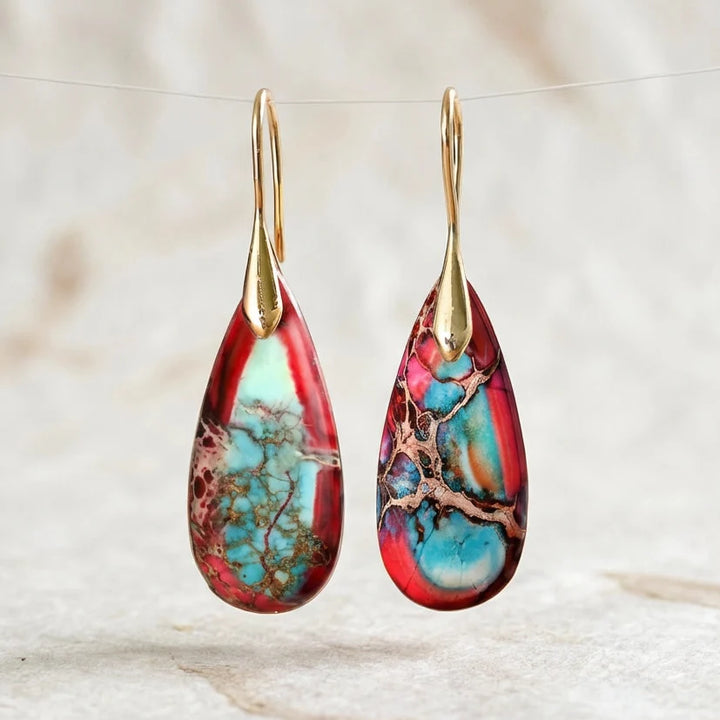 Thea | Purposeful Jasper Earrings