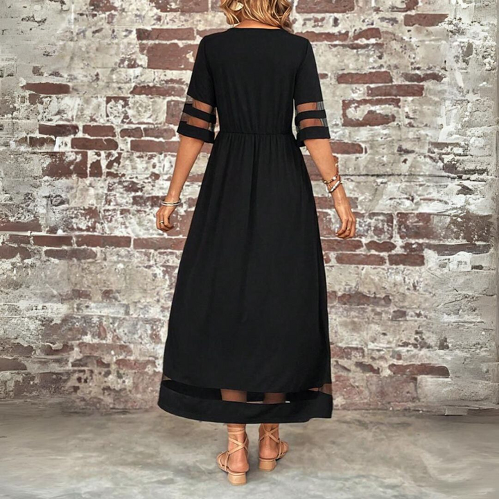Aubrey Smooth Floral Midi Dress