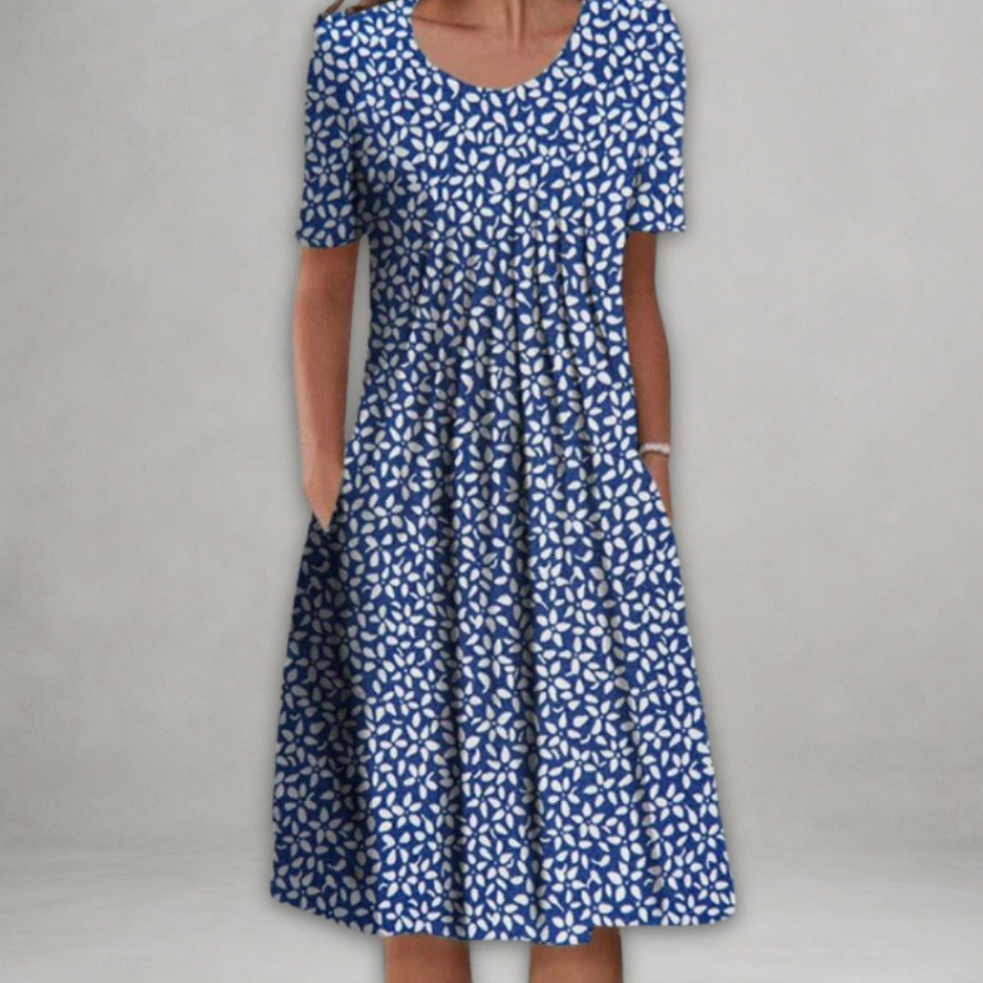 Eira™ – Cotton Dress with Tummy Coverage for Ultimate Comfort