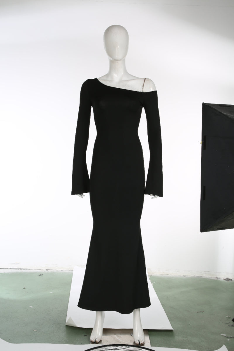 One-Shoulder Elegant Dress