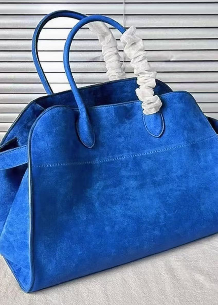 Fashion Red Large Capacity Suede Tote Handbag