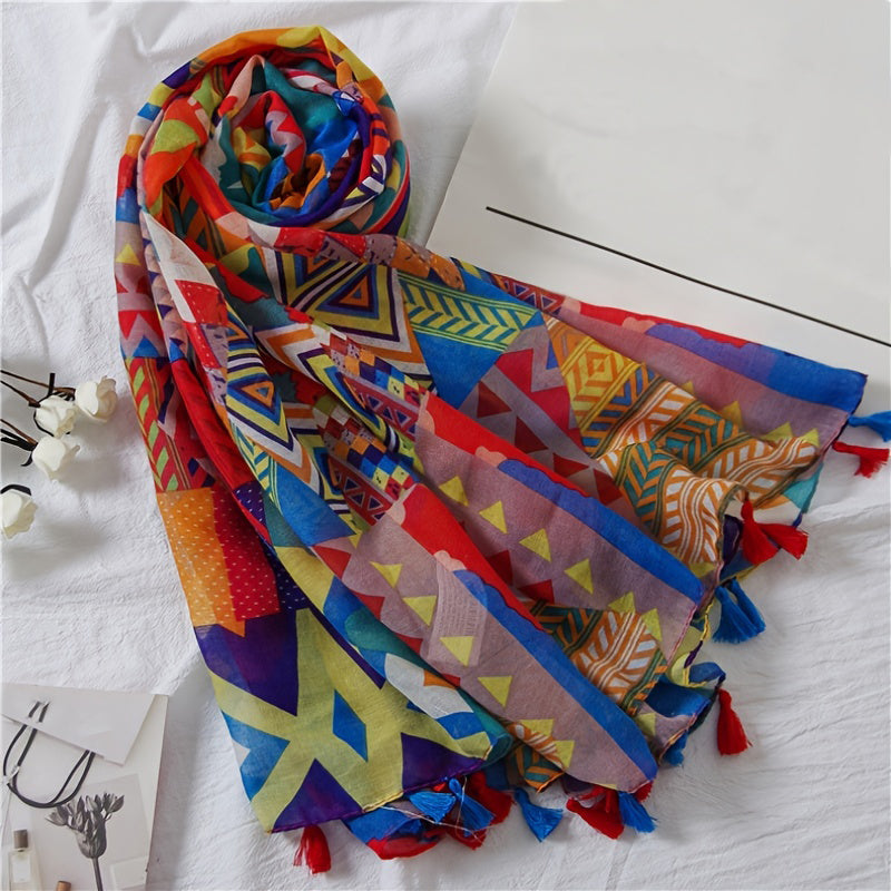 Thea | Casual Colourful Scarf