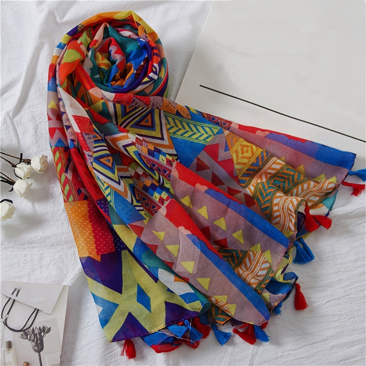 Thea | Casual Colourful Scarf