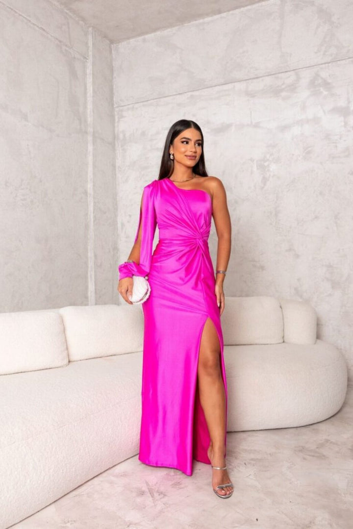 Riley One-Shoulder Maxi Dress