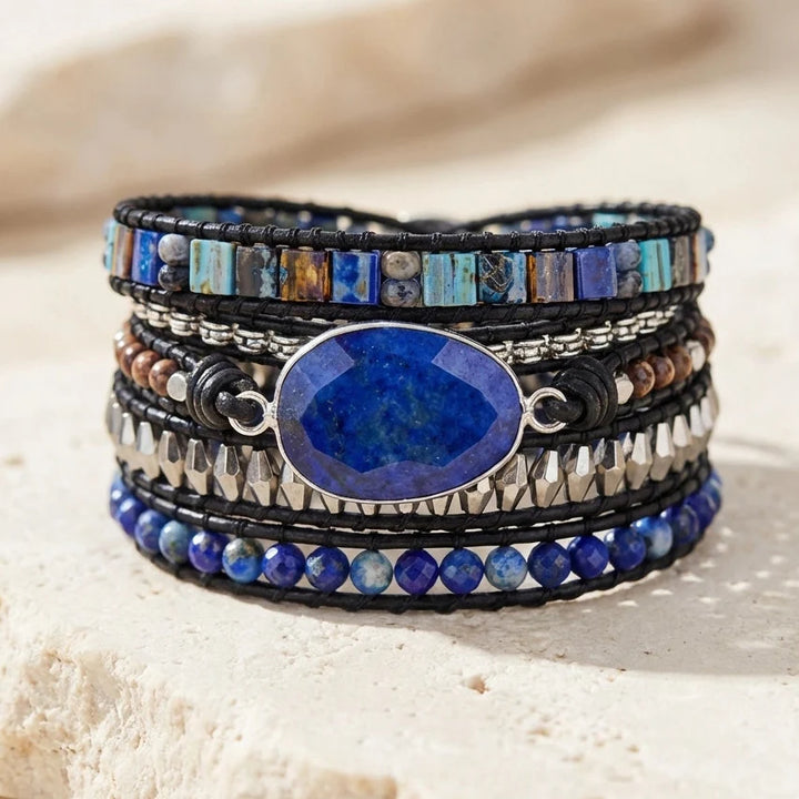 Nora | Vibrant Blue Charm Bracelet