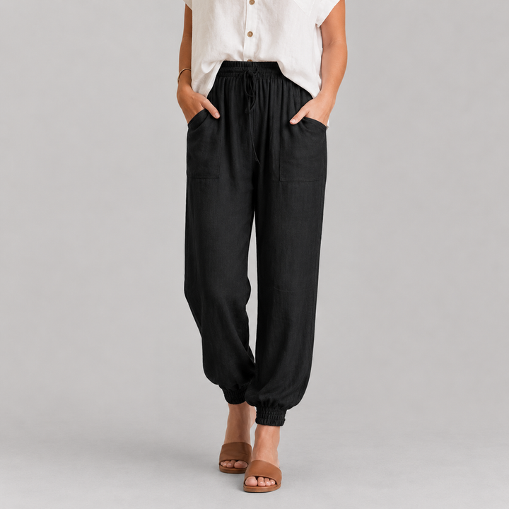 Kaeli – Elegant Pants with Adjustable Waist