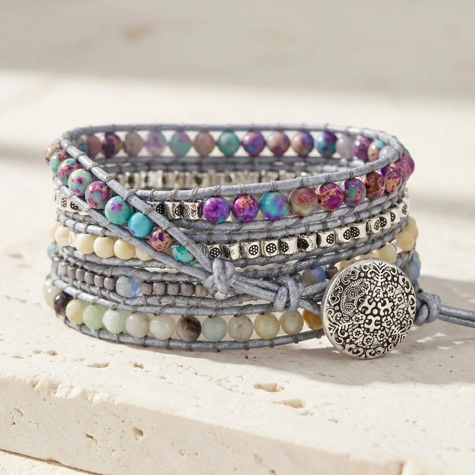 Turquoise Healing Bracelet - Vegan Friendly