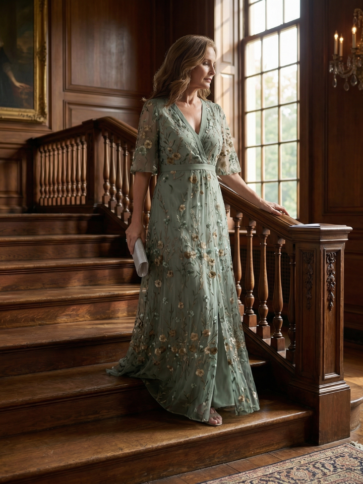 Athena | Floral Maxi Dress