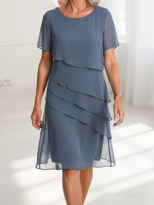 Juliette | Elegant, Flowing Dress with Ruffles