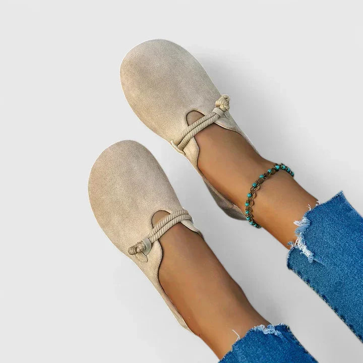 The Timeless Support Loafer - Beige - Women's Comfort Shoes Australia