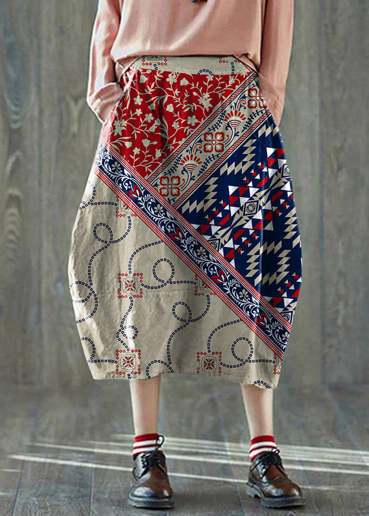 Green Lantern Linen Pocket Skirt