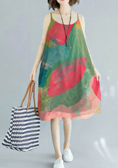 Black Chiffon Spaghetti Strap Maxi Dress