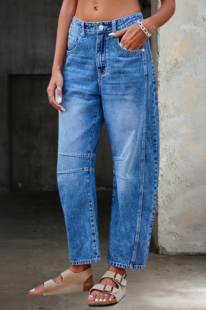 Linda | Flared Casual Denim Jeans