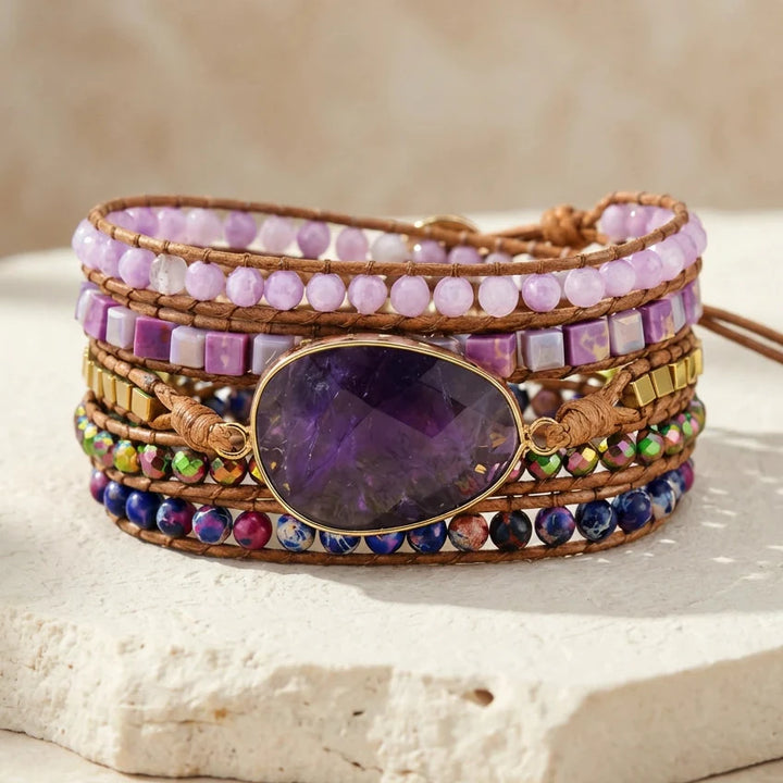 Fern | Amethyst Healing Bracelet