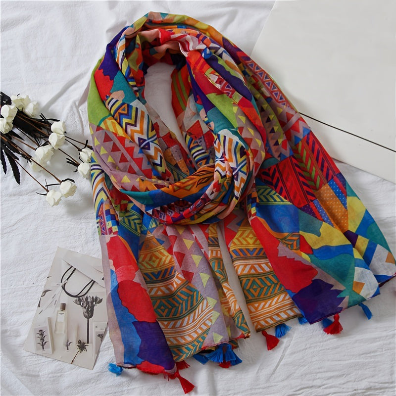 Thea | Casual Colourful Scarf