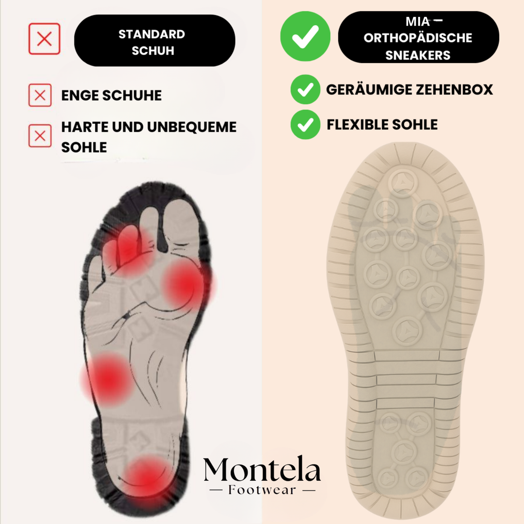Mia | Comfortable & Pain-Free Orthopedic Sneakers
