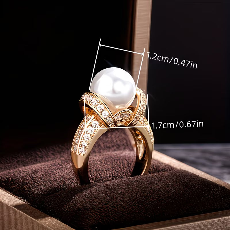 Genevieve | The Crown Pearl Ring