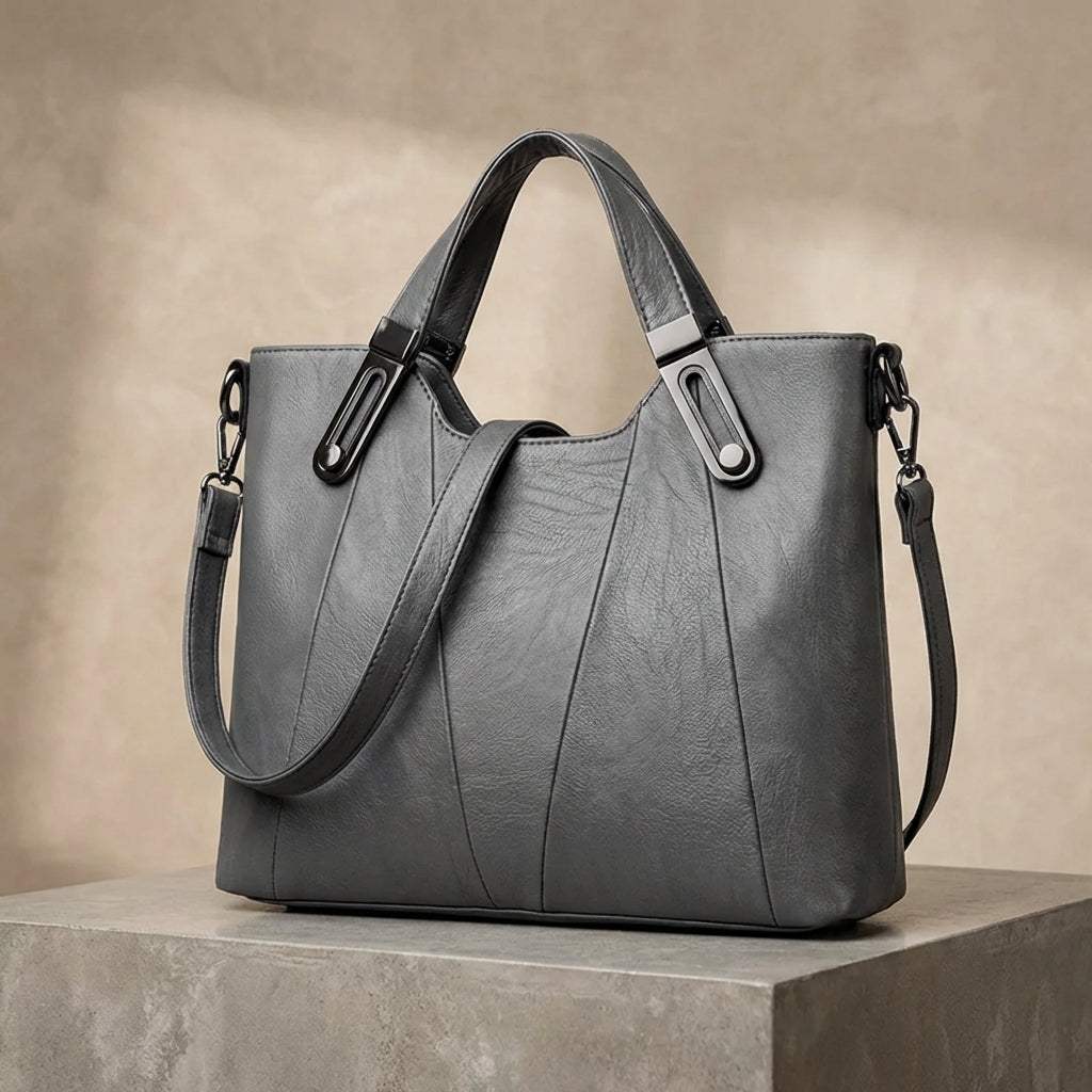 Sienna | Classic Leather Handbag