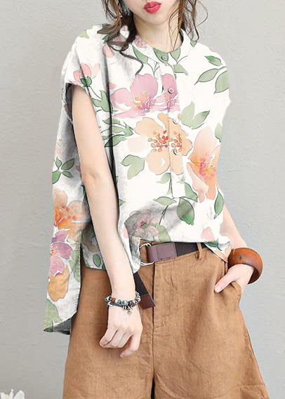 Unique Linen Tops with O-Neck, Women's Blouses, Low High Design, Plus Size Clothing, Gray Green Shirt
