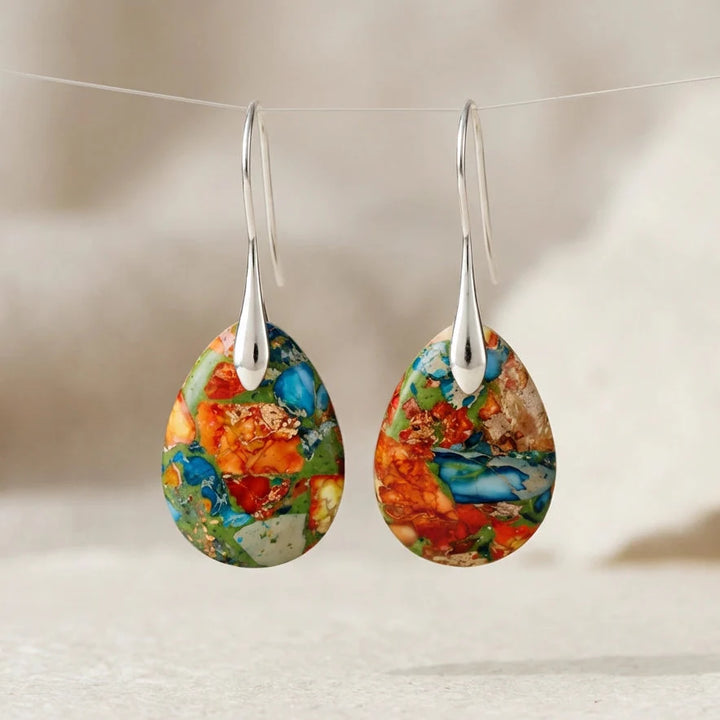 Daisy | Imperial Jasper Earrings
