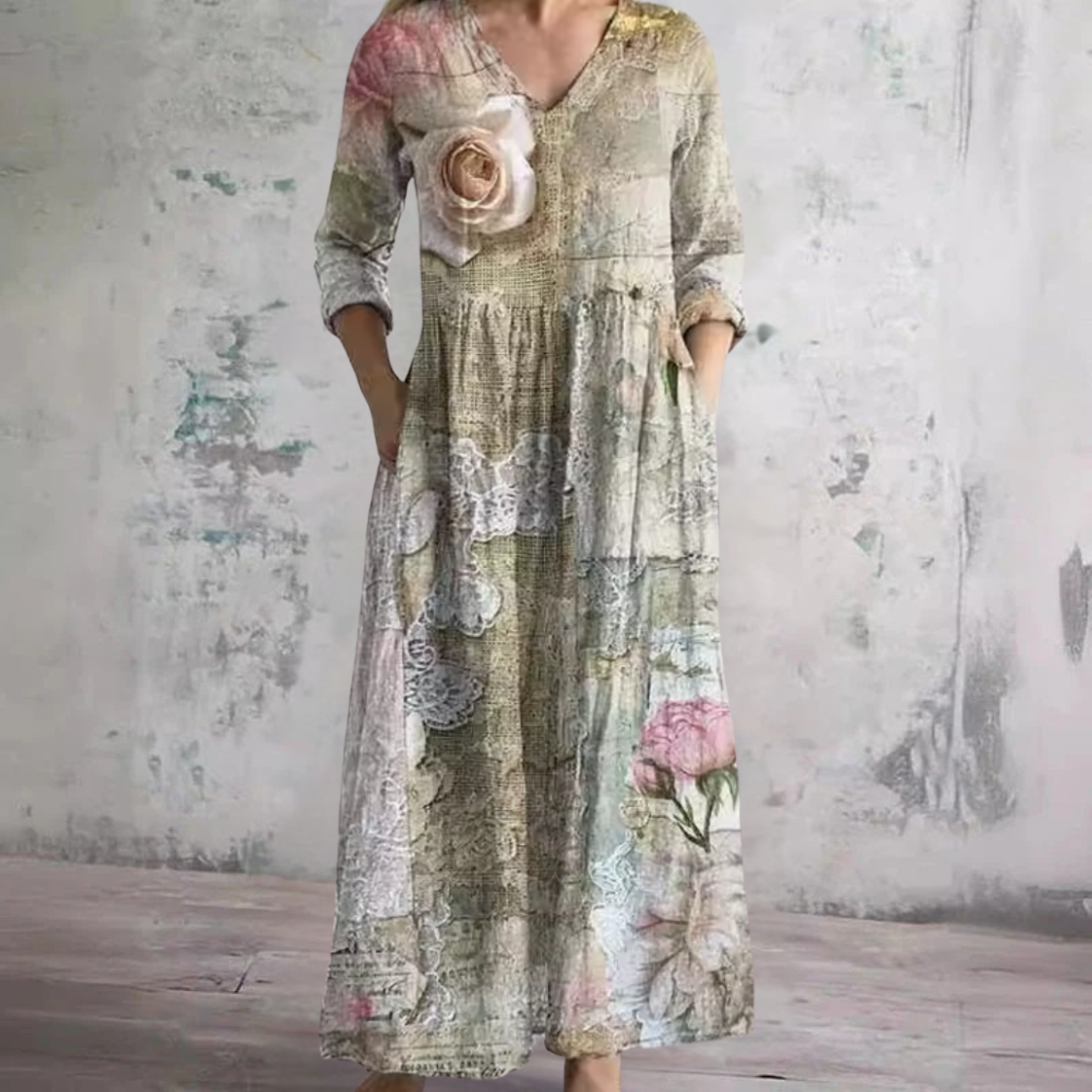 Fiona | Relaxed Floral Dress