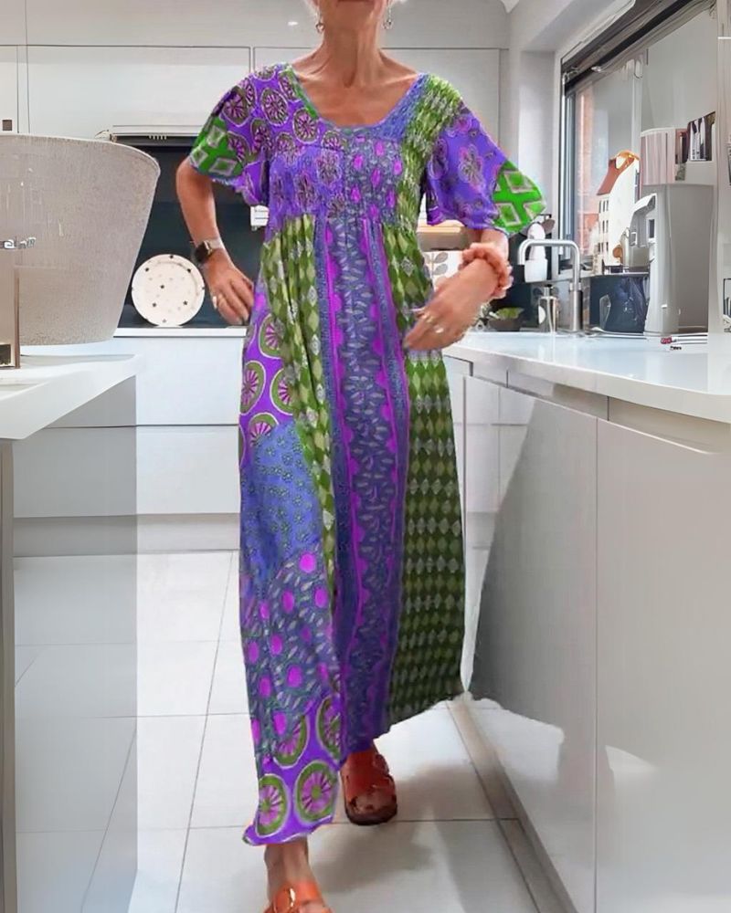 Ash™ - Colorful Boho Dress