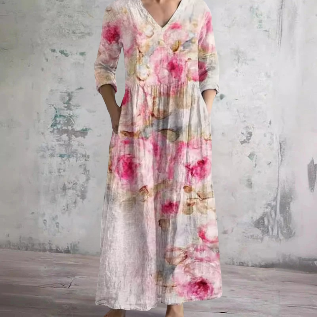 Barbara | Relaxed Floral Dress