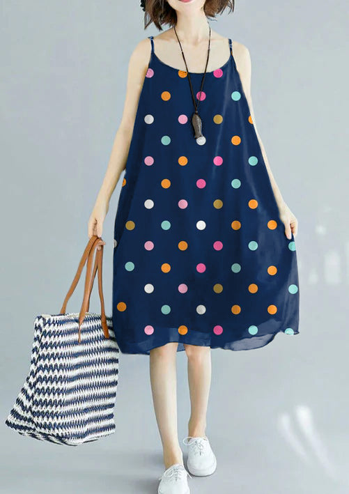 Black Chiffon Spaghetti Strap Maxi Dress