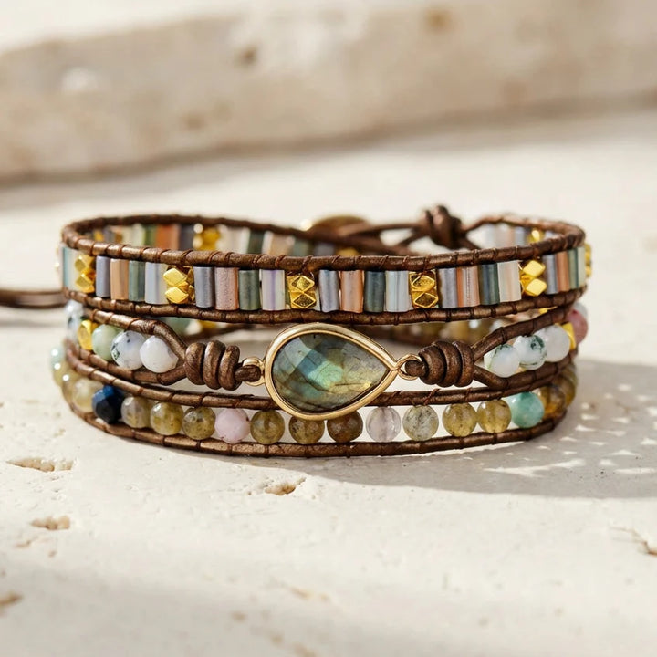 Sage | Labradorite Healing Bracelet