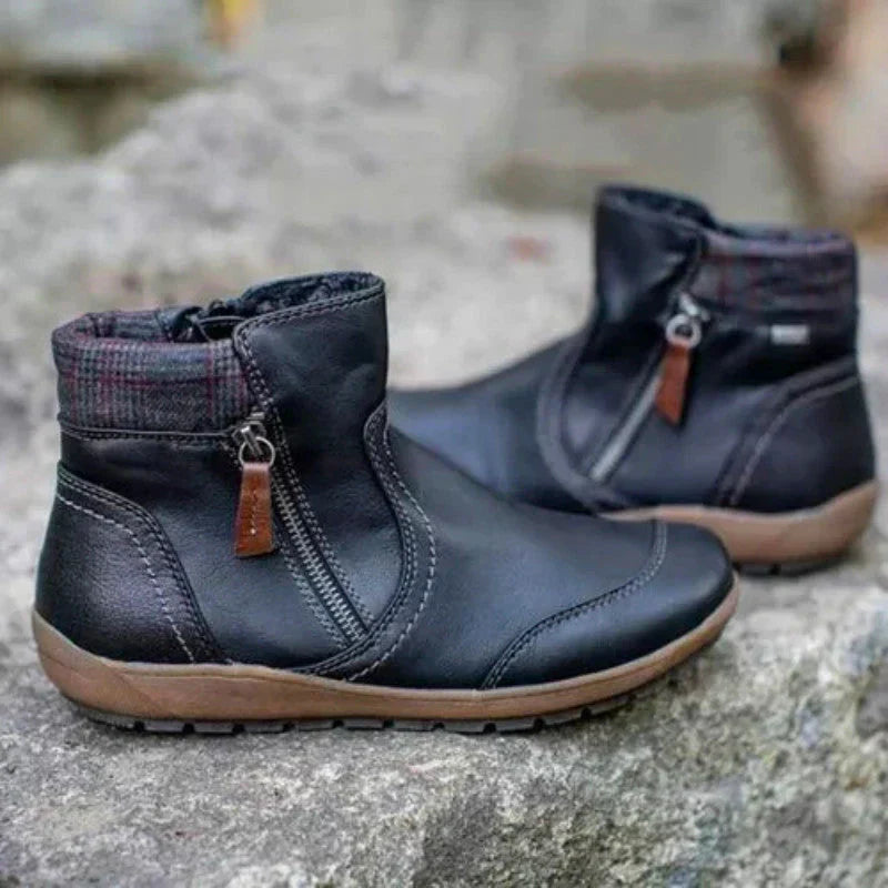CORA | PREMIUM ZIPPER ORTHOPEDIC WATERPROOF BOOTS