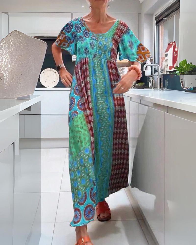 Ash™ - Colorful Boho Dress