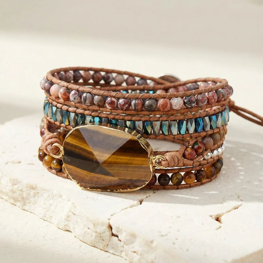 Bella | Grounding Tiger's Eye Bracelet
