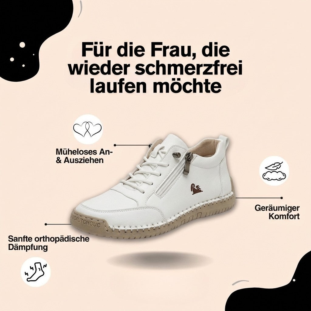 Mila | Comfortable Orthopedic Sneakers + Zipper