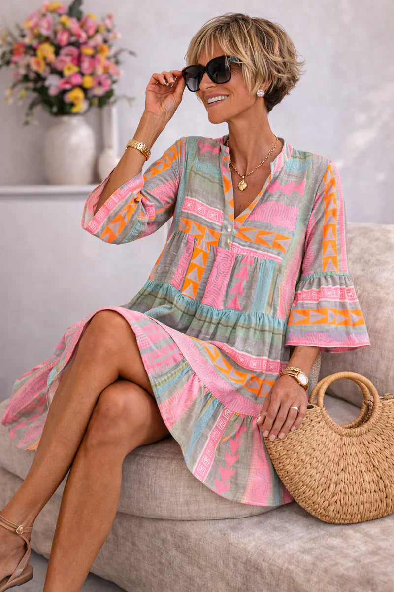 NOVA | Lively Midi Dress with Airy Comfort for the Weekend