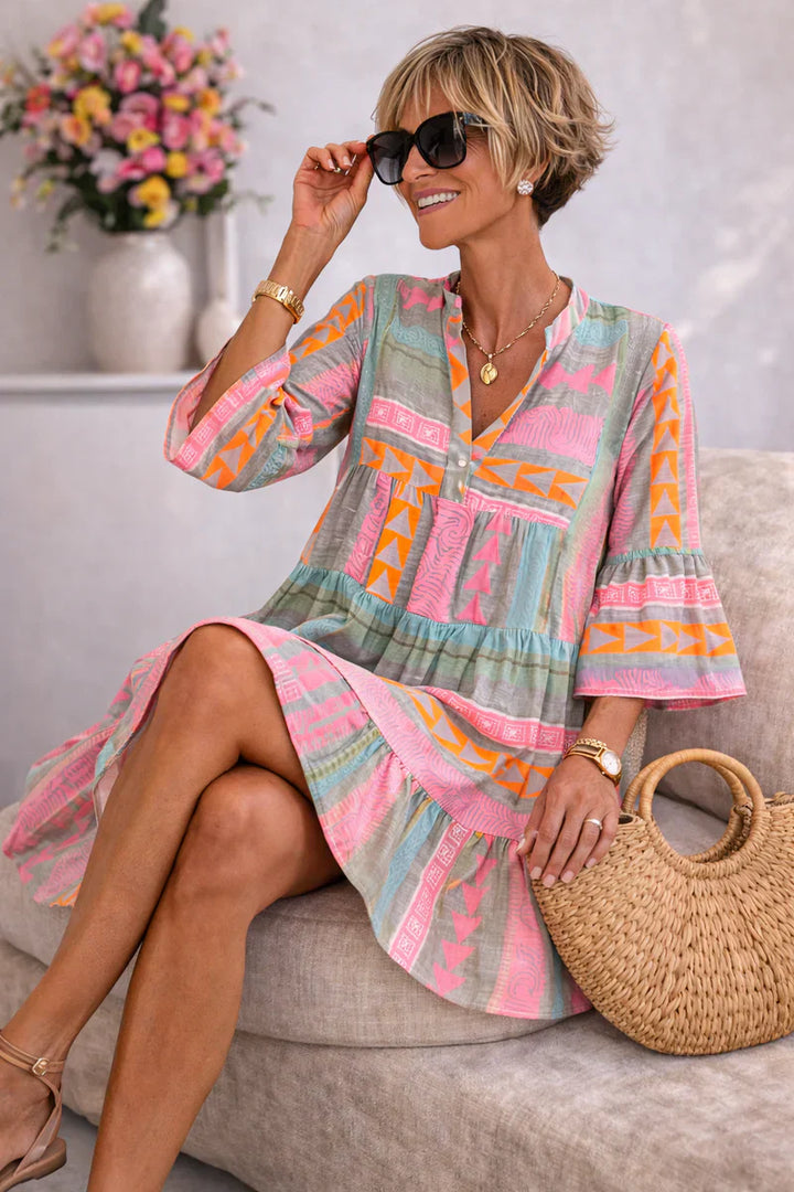 NOVA | Lively Midi Dress with Airy Comfort for the Weekend