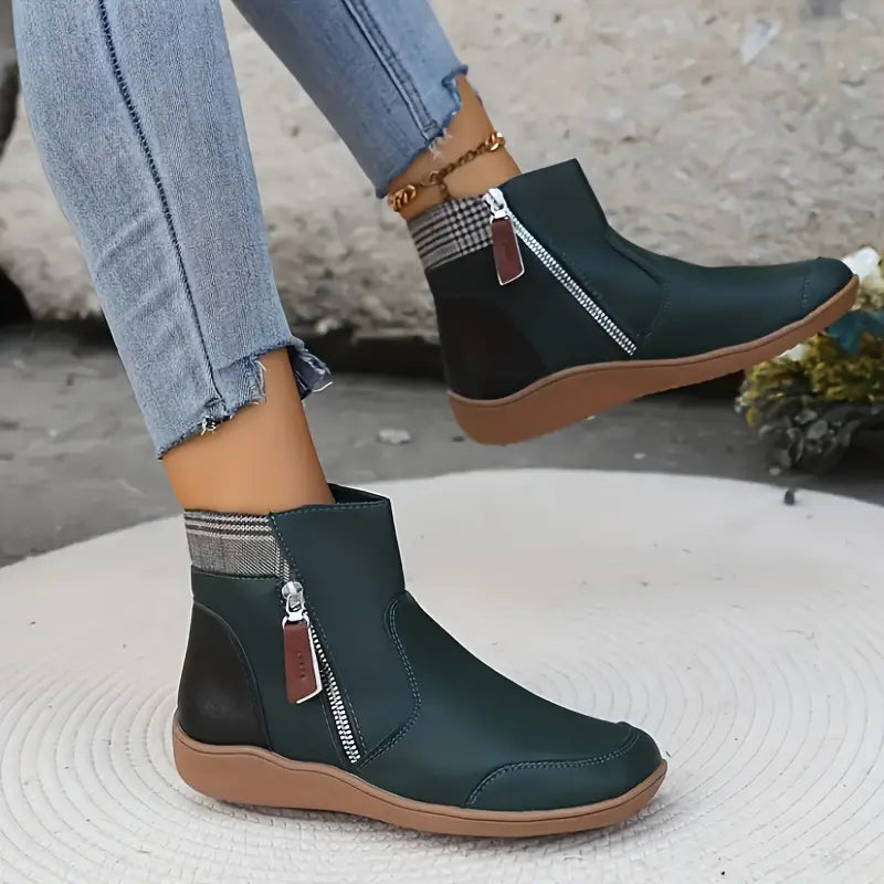 CORA | PREMIUM ZIPPER ORTHOPEDIC WATERPROOF BOOTS