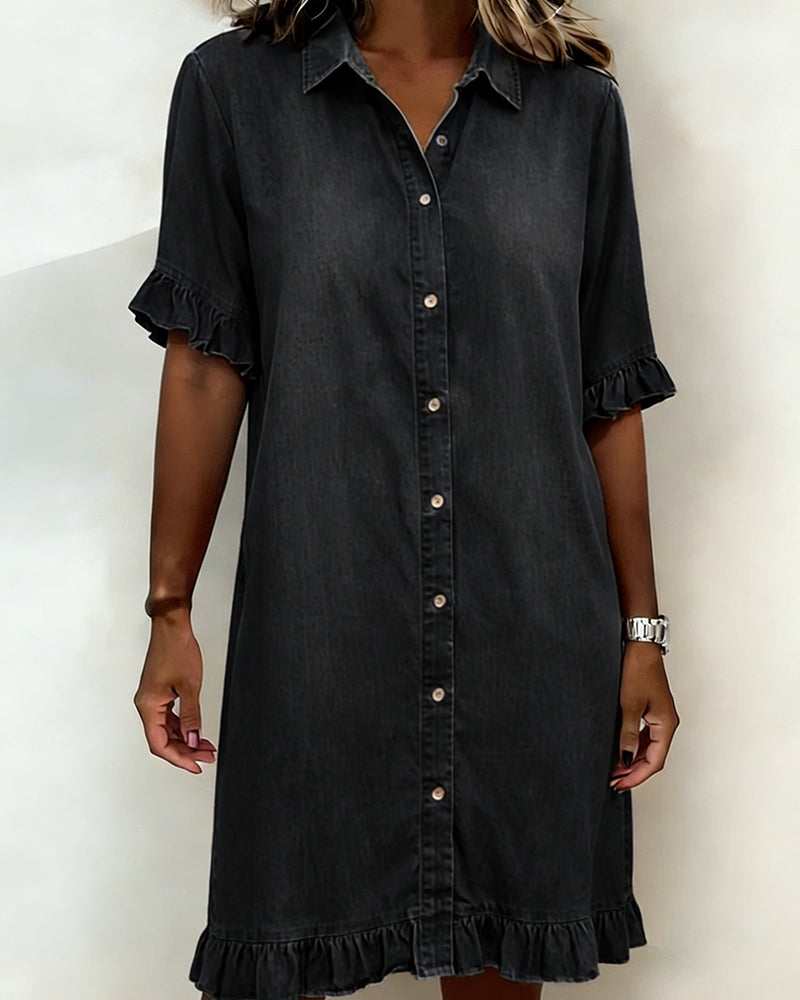 Melora | Lightweight Denim Dress