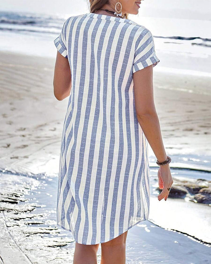 Janie™ – Stylish Shirt Dress